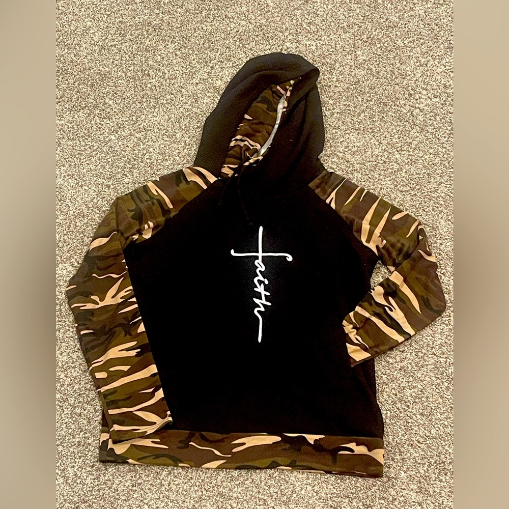 Love in Faith Double Hoodie - Faith